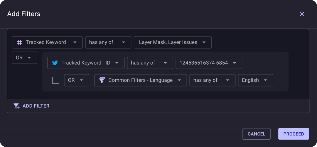 Revamped Search and Query Builder